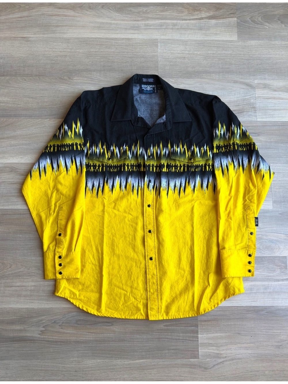Vintage Brooks & Dunn Western Button-Up